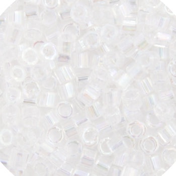 Miyuki Delica Cut 5.2g Vial Crystal Aurora Borealis