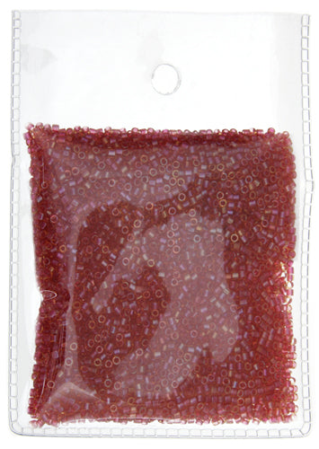 Delica 8/0 Round Transparent Lined Dyed