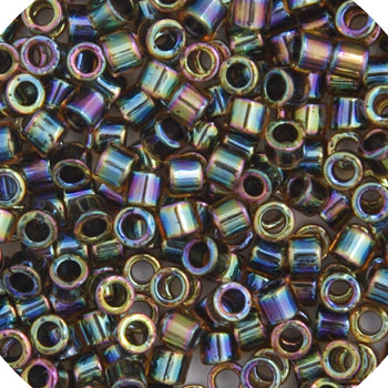 Delica 8/0 Round Transparent Lined Dyed