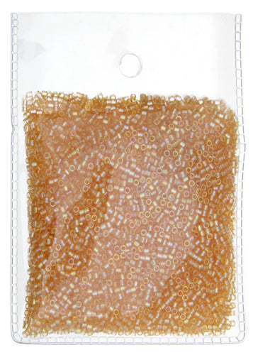 Delica 8/0 Round Transparent Lined Dyed