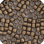 Delica 8/0 Round 5.2g Vial Bronze Matte Metallic