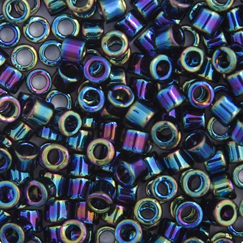 Miyuki Delica 10/0 Bag Opaque Aurora Borealis