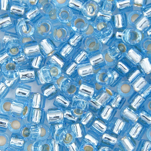 Miyuki Delica 10/0 5.2g Vial Silverlined