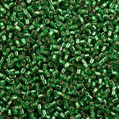 Miyuki Delica 10/0 5.2g Vial Silverlined