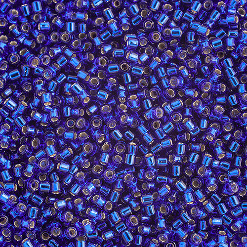 Miyuki Delica 10/0 5.2g Vial Silverlined