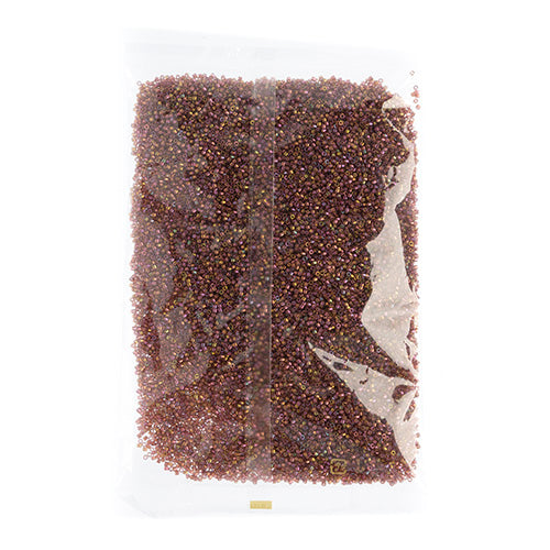 Miyuki Delica 10/0 250g Bag Red Pink Transparent Gold Luster