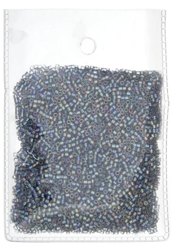 Miyuki Delica 10/0 250g Bag Light Grey Transparent AB Luster