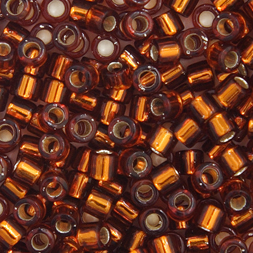 Miyuki Delica 10/0 5.2g Vial Silverlined