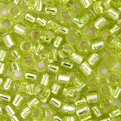 Miyuki Delica 10/0 5.2g Vial Silverlined