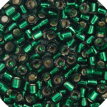 Miyuki Delica 10/0 5.2g Vial Silverlined