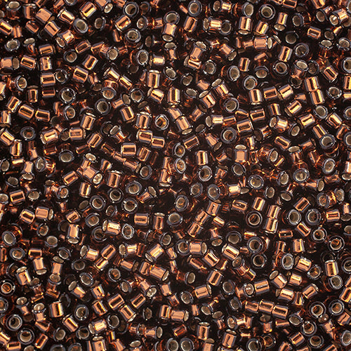 Miyuki Delica 10/0 5.2g Vial Silverlined