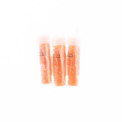 Miyuki Delica 10/0 5.2g Vial Transparent Aurora Borealis