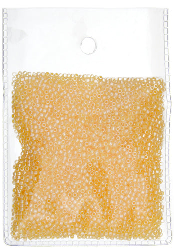 Miyuki Delica 10/0 250g Bag Crystal Yellow Ceylon Lined Dyed