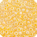 Miyuki Delica 10/0 5.2g Vial Crystal Yellow Ceylon Lined Dyed