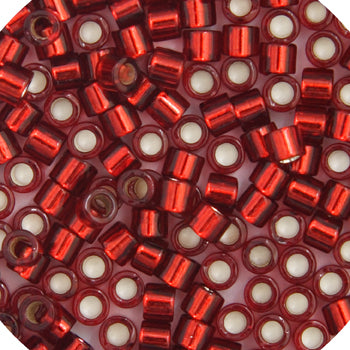 Miyuki Delica 10/0 50g Bag Ruby Red S/L - Dyed