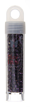 Miyuki Delica 10/0 5.2g Vial Wine Silver Lined Dyed