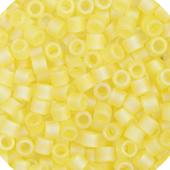 Miyuki Delica 10/0 5.2g Vial Transparent Aurora Borealis