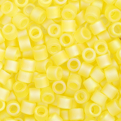 Miyuki Delica 10/0 5.2g Vial Transparent Aurora Borealis