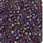 Miyuki Delica 10/0 5.2g Vial Mauve Transparent AB