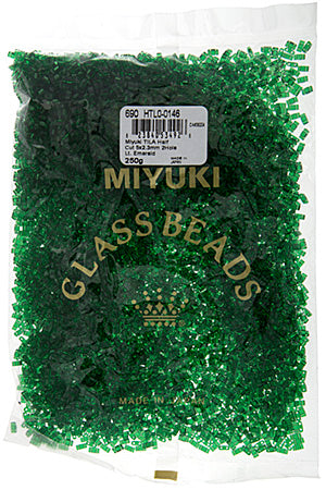Miyuki Tila Half Cut 5x2.3mm 2-hole Transparent
