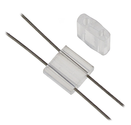 Miyuki Tila Bead 5x5mm 2-hole Transparent