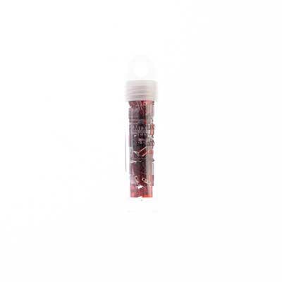 Miyuki Tila Bead 5x5mm 2-hole Dark Red Transparent Luster