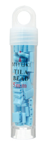 Miyuki Tila Bead 5x5mm 2-hole Opaque