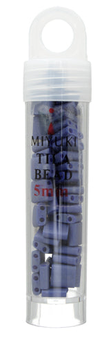 Miyuki Tila Bead 5x5mm 2-hole Opaque Matte