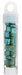 Miyuki Tila Bead 5x5mm 2-hole Opaque Turquoise with Brown Picasso