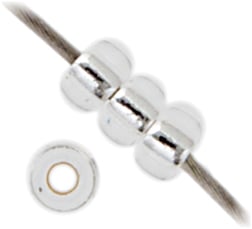 Miyuki Seed Beads Crystal Silver Lined 250g