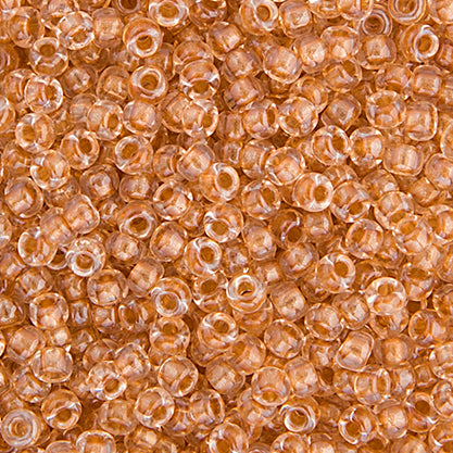 Miyuki Seed Beads Sparkling Crystal/Gold Lined 250g