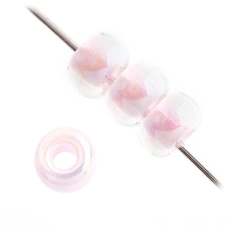 Miyuki Seed Beads Pink Lined Crystal AB 250g
