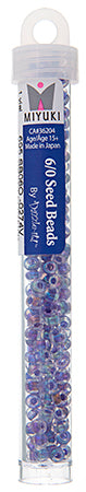Miyuki Seed Beads Amethyst Lined Crystal AB - 22g Vials