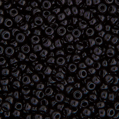 Miyuki Seed Beads Opaque Black 250g