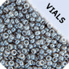 Miyuki Seed Beads Ceylon Silver Grey - 22g Vials