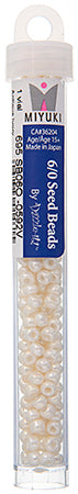 Miyuki Seed Beads Ceylon Antique Ivory Pearl - 22g Vials