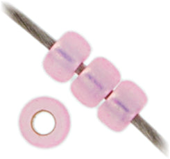 Miyuki Seed Beads Pink Dyed Alabaster Silver Lined 250g