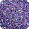 Miyuki Seed Bead 6/0 Sparkling Crystal/Purple Lined AB 250g