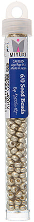 Miyuki Seed Beads Duracoat Galvanized Silver - 22g Vials