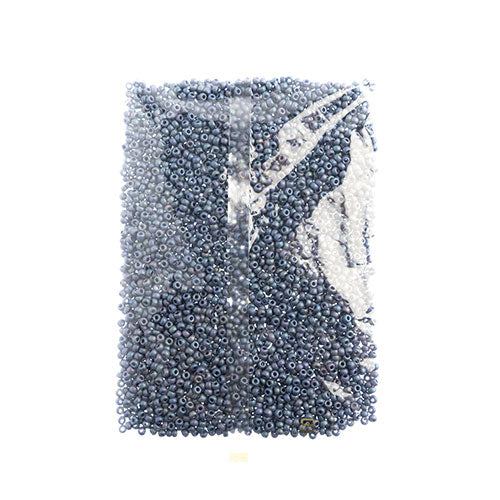 Miyuki Seed Beads Frosted Glazed/Rainbow Navy Blue Matte AB 250g