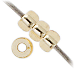 Miyuki Seed Beads Light Gold Silver Lined 250g