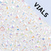 Miyuki Seed Beads Transparent Crystal Aurora Borealis - 22g Vials