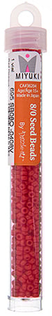Miyuki Seed Beads Opaque Red  - 22g Vials