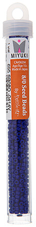 Miyuki Seed Beads Opaque Cobalt Blue - 22g Vials