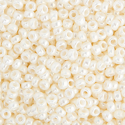 Miyuki Seed Beads Ceylon Ivory Pearl - 22g Vials