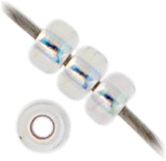 Miyuki Seed Beads Crystal Silver Lined AB - 22g Vials