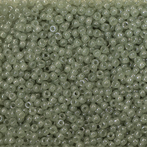 Miyuki Seed Beads Dark Sea Green Opaque - 22g Vials