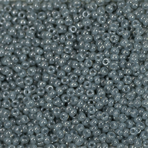 Miyuki Seed Beads Light Steel Blue Opaque - 22g Vials