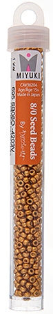 Miyuki Seed Beads Duracoat Galvanized Yellow Gold - 22g Vials