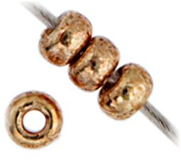 Miyuki Seed Bead 8/0 Duracoat Galvanized Champagne 250g